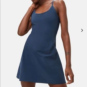 NWOT Navy Exercise Dress - small